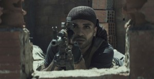 Sammy Sheik, as Al Qaeda sniper Mustafa