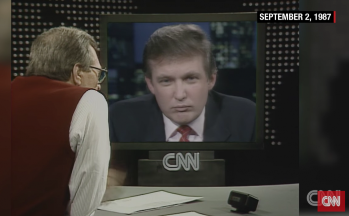 Donald trump interview with larry king