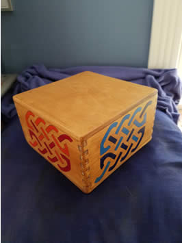 Handcraft Wood Tool Box