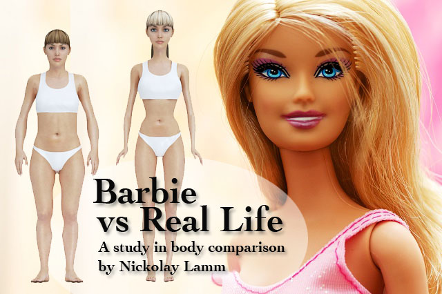 barbie if she was life size