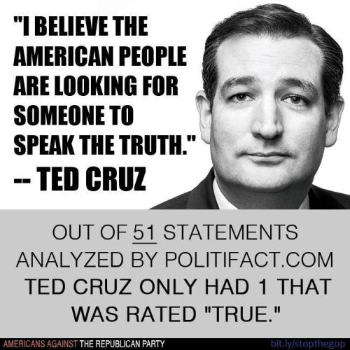 Image result for Ted Cruz lies