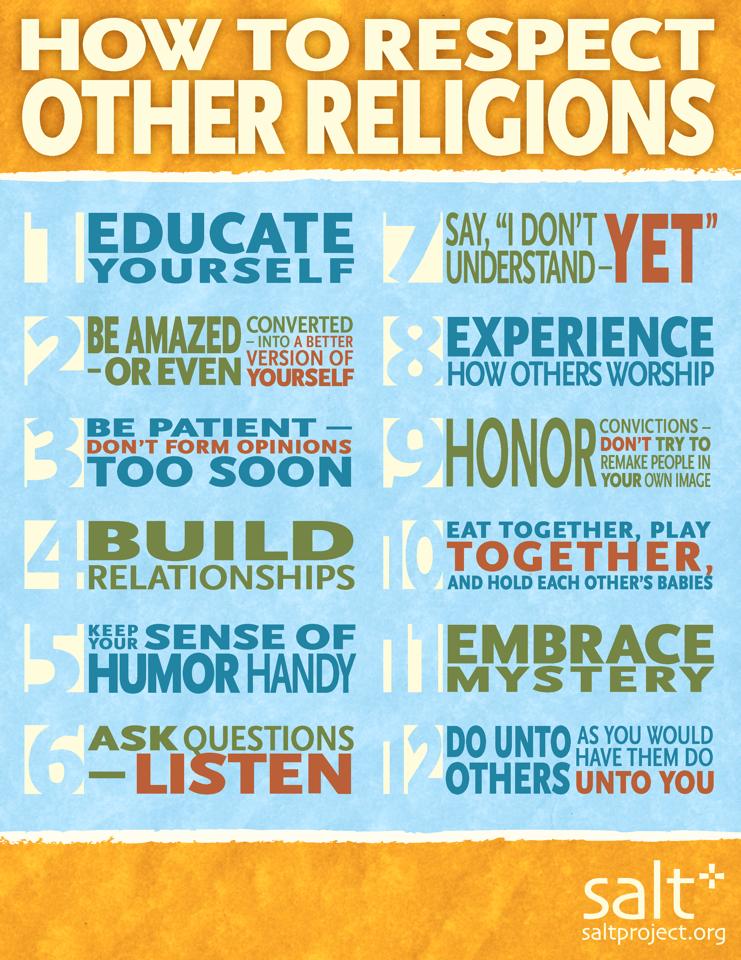 How To Respect Other Religions James McGrath