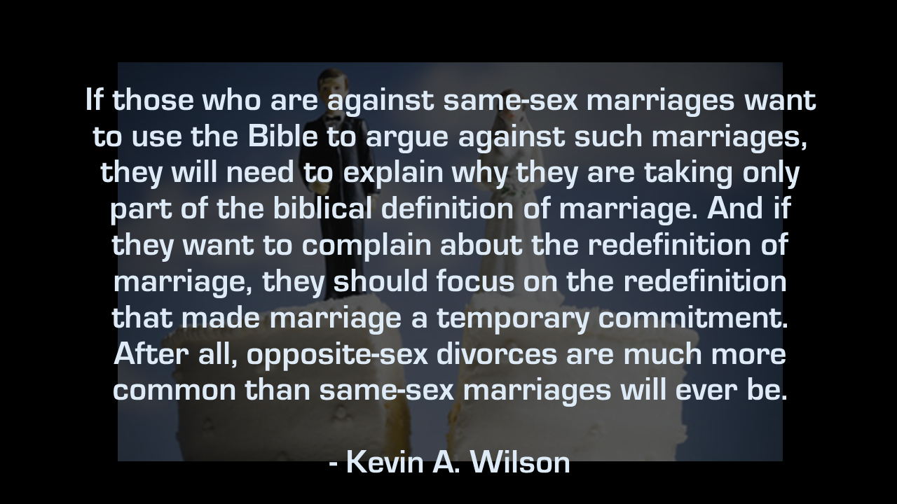 Articles Against Gay Marriages 6