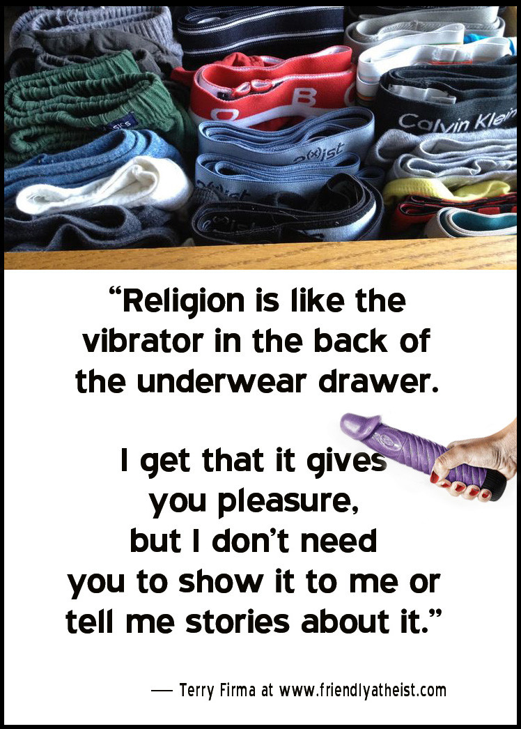 Why Religious Faith Is Like A Sex Toy Friendly Atheist