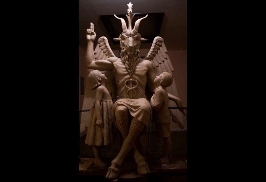 plans to put up their statue, the Satanic Temple formally put in. their app...