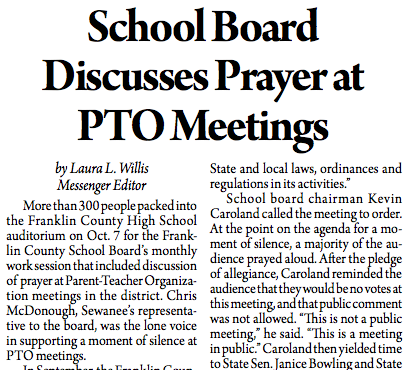 teacher parent prayer meetings teachers leadership allowed pto banned says moment praying patheos should attorney suggested