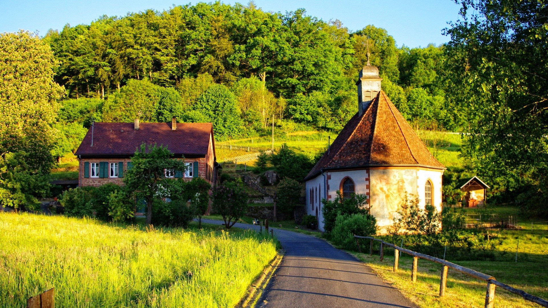 The Countryside Little Church M Aurelio Porfiri