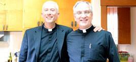 Fr. Joseph Illo and Fr. Patrick Driscoll, Star of the Sea Catholic Church (Photo from Facebook)