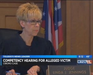 competency hearing witness ordered shackled nine part year girl old jennings linda