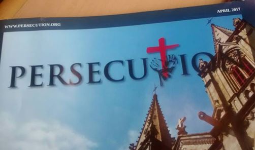 Persecution Monthly Magazine Left At Doctor's Office