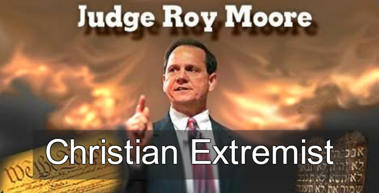 Anti Gay Alabama Supreme Court Justice Roy Moore Suspended Michael Stone
