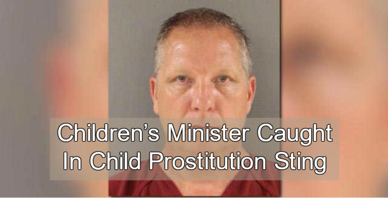 Children’s Minister Arrested In Child Prostitution Sting | Michael Stone