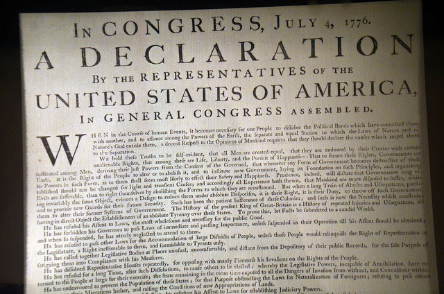 when was declaration of independence signed