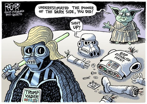 Trump Vader Dark Side