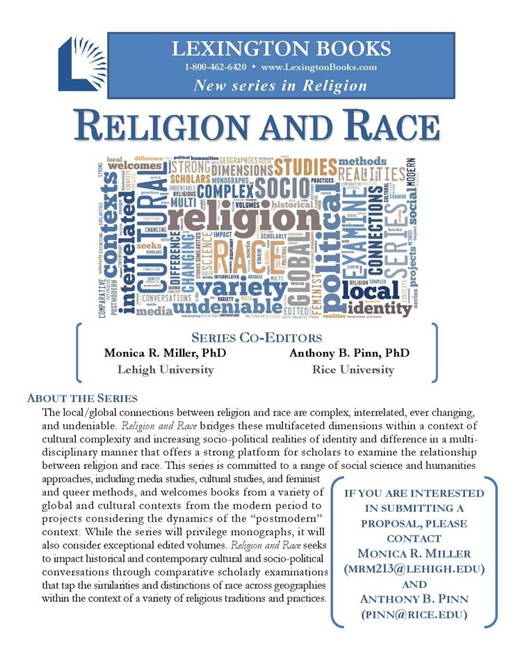 New Book Series: Religion And Race | Andre E. Johnson