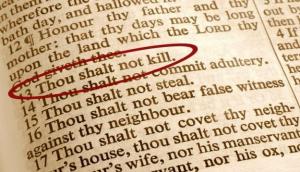 thou shalt not kill catholic church