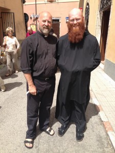 Padre with Br Philip
