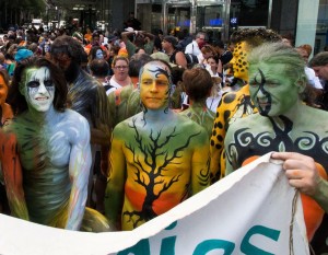 Body Painting Event in NYC