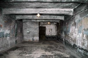 The Gas Chamber at Auschwitz