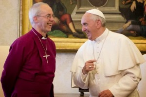 Archbishop Welby and Pope Francis